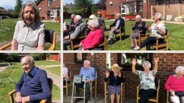 Lostock Gralam care home entertainment back for summer